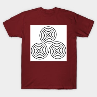 Three Legged Spiral T-Shirt